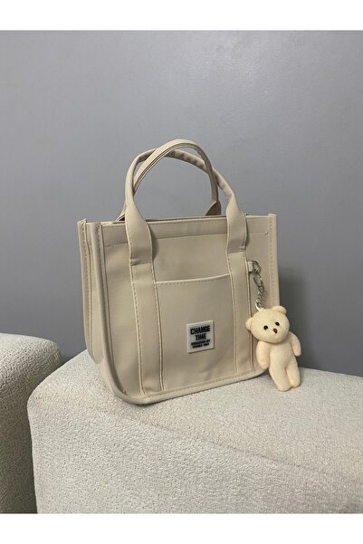 Marvelis حقيبة يد نسائية من BABEL مع سلسلة مفاتيح على شكل دمية دب