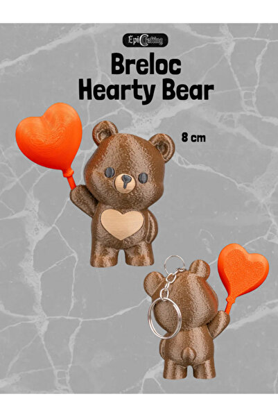 Epic Crafting Peek a Bear Keychain/Pendant - Valentine's Day Gift