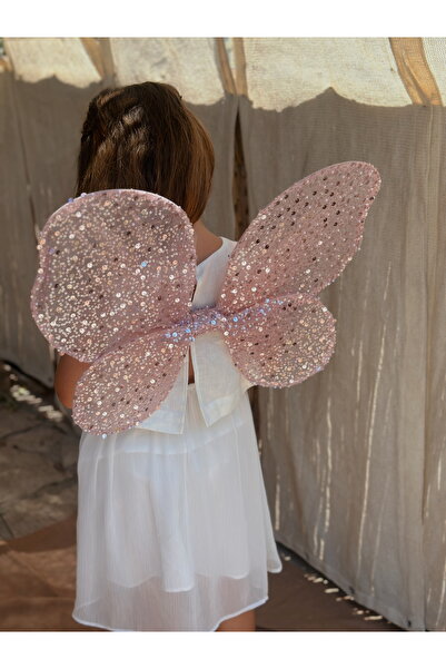 SAKLIDESİGN Hayal Kanat Girl's Pink Wing