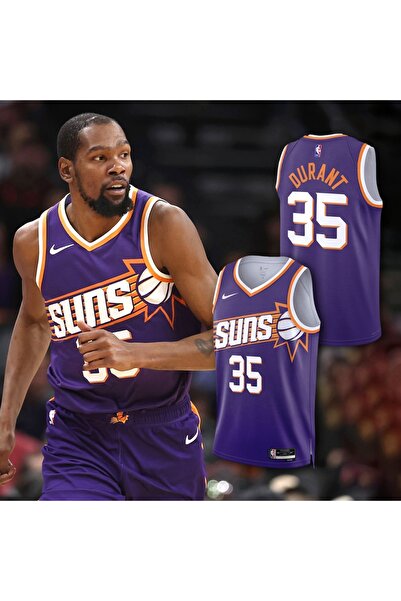 Nike Phoenix Suns Association Kevın Durant NBA Erkek Mor Basketbol Forma