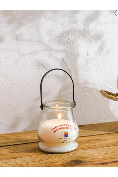 LC Waikiki LCW HOME Karışık Renk Değiştiren Vanilya Kokulu Bardak Mum