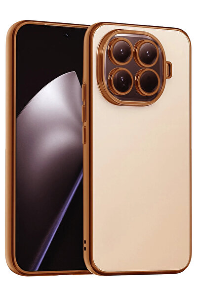 NewFace Lvsqvr Xiaomi Mi 15t Pro Silicone with Lens - (170326) Desert Titanium