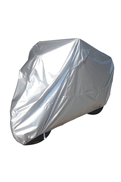 OEM Husă impermeabilă pentru motocicletă argintie - mărimea M