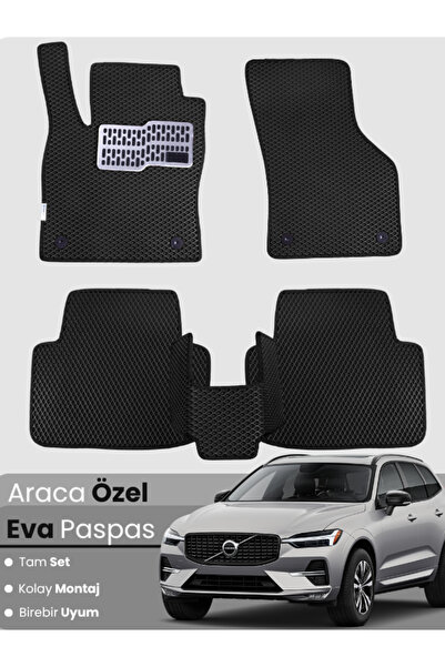 stiloto Volvo Xc60 Hybrid (2021-2025) Compatible Eva Floor Mat Full Set–Auto ...