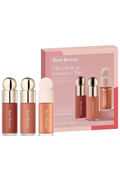 rareEarth Mini Blush and Highlighter Set - 3 Pieces