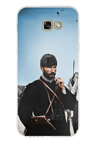 TechTree حافظة سيليكون متوافقة مع هاتف سامسونج جالاكسي A7 2017 من أتاتورك فيف...