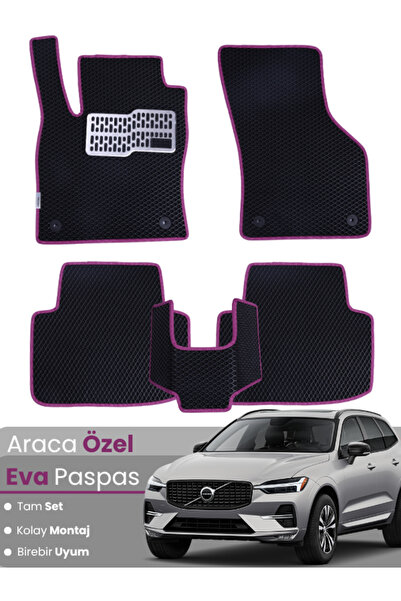 stiloto Volvo Xc60 Hybrid (2021-2025) Compatible Eva Floor Mat Full Set–Auto ...