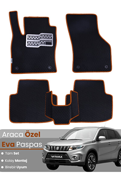 Guerrino SUZUKİ VİTARA (2014-2024) Uyumlu EVA Paspas Tam Set–Oto Paspas,Araca...