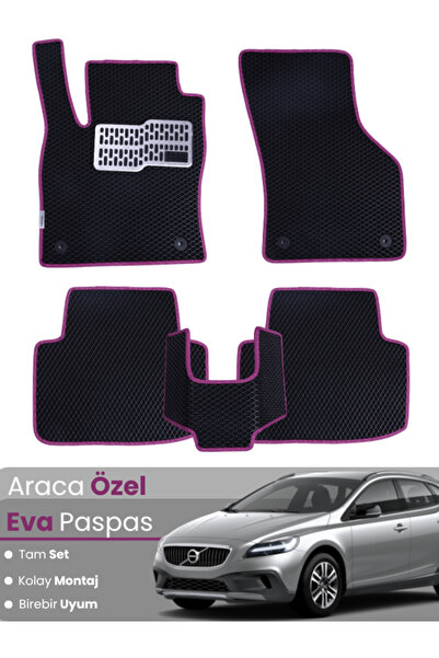stiloto Volvo V40 Cross-Country (2012-2019) Compatible Eva Floor Mat Full Set...