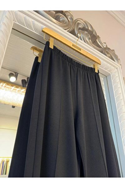 Invee Pantaloni cu două fire - Negru