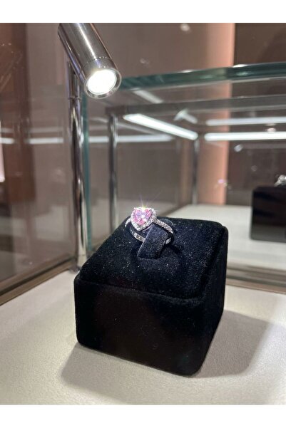 Arı Hediyecilik Işıklı Yüzük Kutusu İçinde Kalpli Ciddi İlişki Yüzüğü