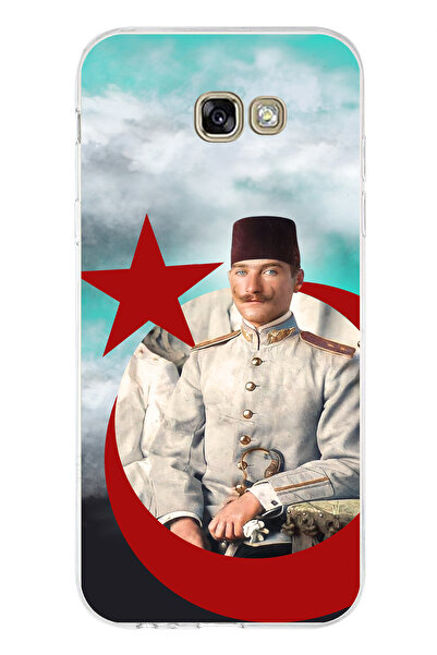 TechTree Samsung Galaxy A7 2017 Compatible Youth Years Ataturk Printed Silico...