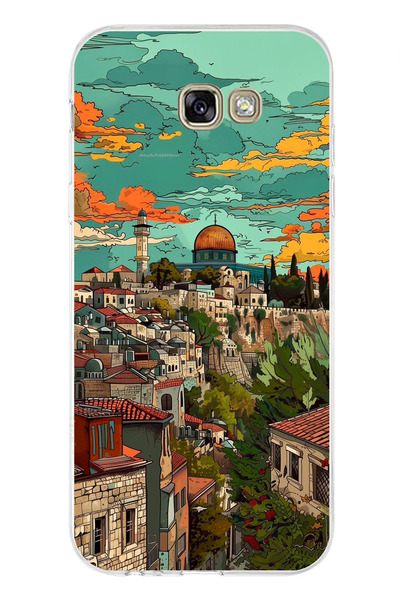 TechTree حافظة سيليكون متوافقة مع هاتف سامسونج جالاكسي A7 2017، فلسطين الحرة ...