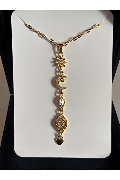 bijoux uniques Figured Steel Women's Y Necklace