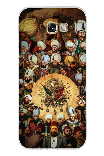 TechTree Samsung Galaxy A7 2017 Compatible Ottoman Sultans Printed Silicone Case