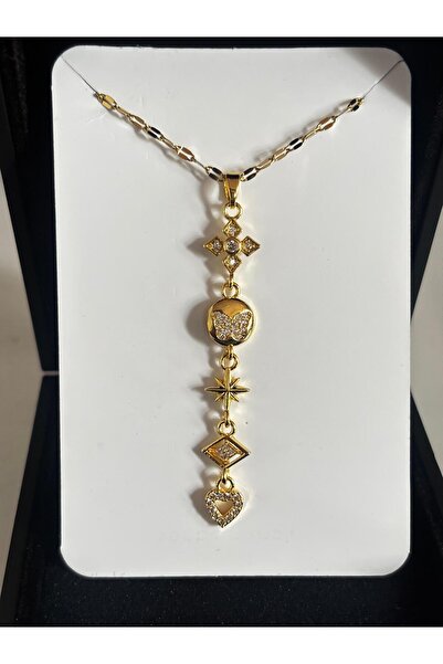 bijoux uniques Figured Steel Women's Y Necklace