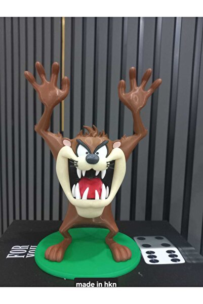 made in hkn 3D Yazıcı Tazmanya Canavarı Figürü