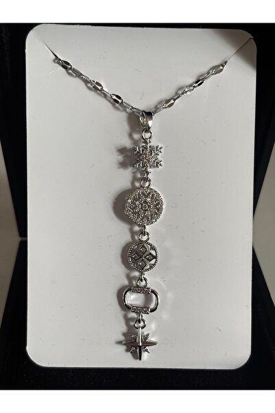 bijoux uniques Figürlü çelik kadın y kolye