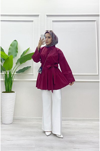 moda acar Tunic with waist strap