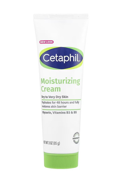 Cetaphil Moisturizing Cream, Fragrance Free, 3 oz (85 g)