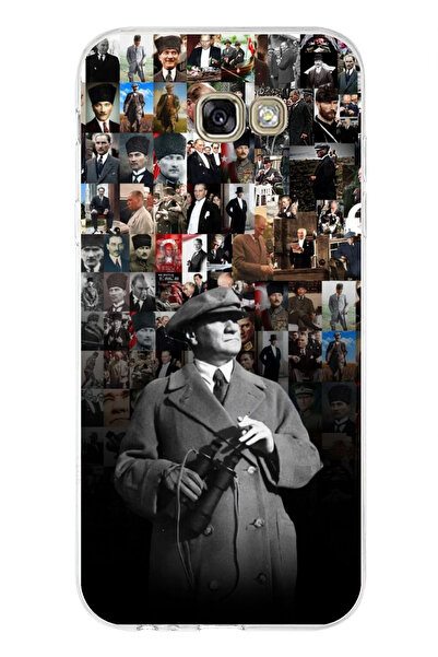 TechTree حافظة سيليكون متوافقة مع هاتف سامسونج جالاكسي A7 2017 بورتريه أتاتور...