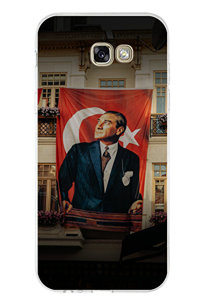TechTree Samsung Galaxy A7 2017 Compatible Giant Flag Detailed Ataturk Printe...