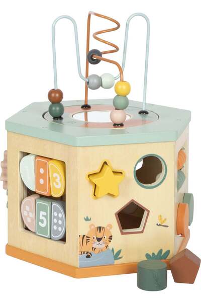 Small Foot Centru de Activități 7-în-1 "Safari" din Lemn (Small Foot)
