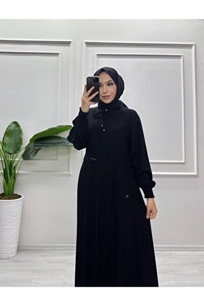 moda acar TEK TARAFI PİLİSELİ FERACE