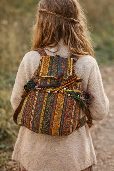 seymenbıçakçılık Large Size Local Patterned Hand-Woven Authentic Bag – Ethnic...