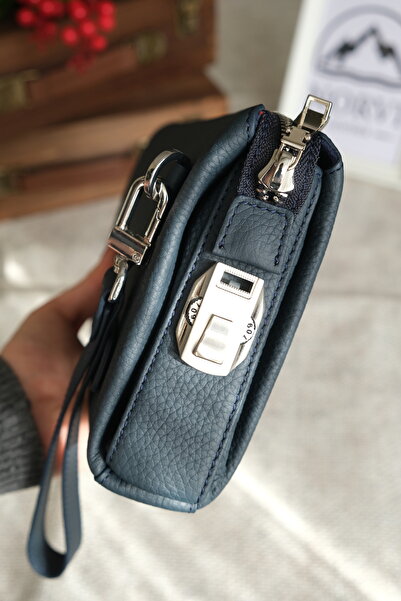 Norvi Leather Encrypted Genuine Leather Men's Handbag 1232