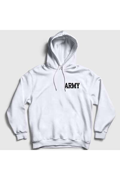Presmono Unisex Λευκό Φούτερ Army Seong Yohan Johan Lookism με κουκούλα 586223tt