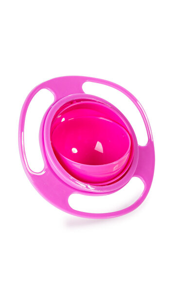 Choice rose Magic Gyro Bowl 360 Degree Rotate Spill-Proof Bowls with Lid Plas...