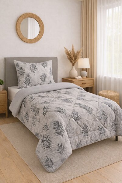 sternen glanz Velmira Cotton Patterned Double-Sided Wellsoft Single Quilt - P...