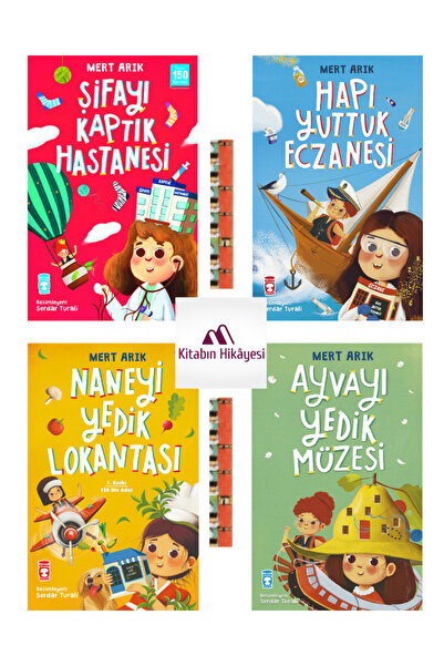 Timaş Çocuk Şifayı Kaptık Hastanesi, Hapı Yuttuk Eczanesi, Naneyi Yedik Lokantası, Ayvayı Yedik Müzesi(4KİTAP)