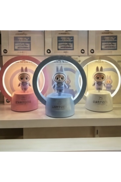 GM Labubu masa lambası ışıklı şarjlı