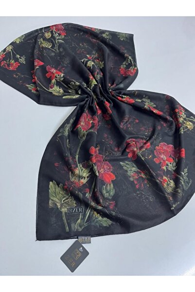 Butik New Season Organic Floral Patterned Zer Shawl