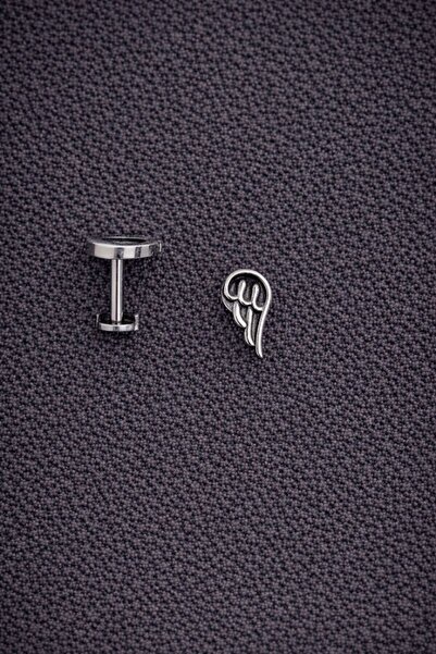 ömay takı Kanat 316l cerrahi Çelik Tragus Helix Conch Piercing