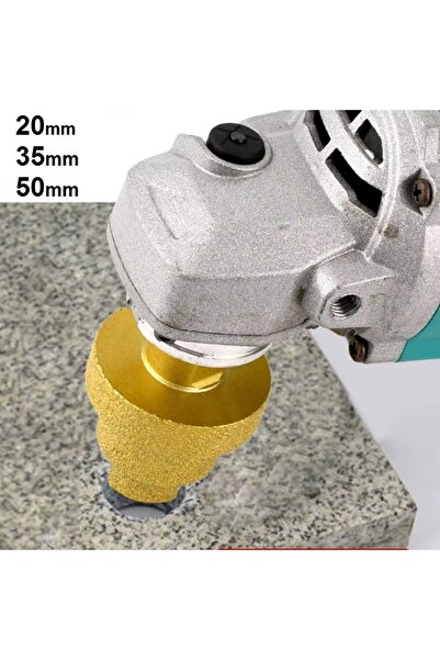 Depolife Mermer Fayans Granit Delik Genişletme Pahlama Parlatma Konik Için El...