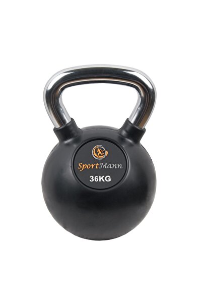 SPORTMANN Rubber Kettlebell dumbbell 36kg