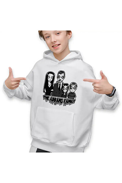 OEM Addams Family Boys' Sweatshirt Merry Grave Horror Halloween Morticia