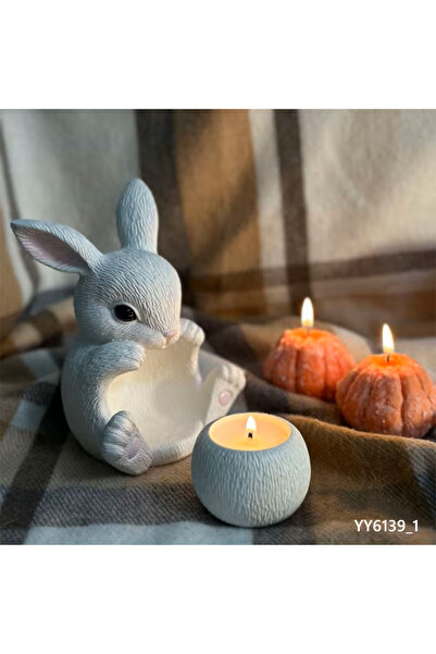 YOYOMOLD SEVİMLİ ISINAN TAVSAN MUMLUK SİLİKON KALIP