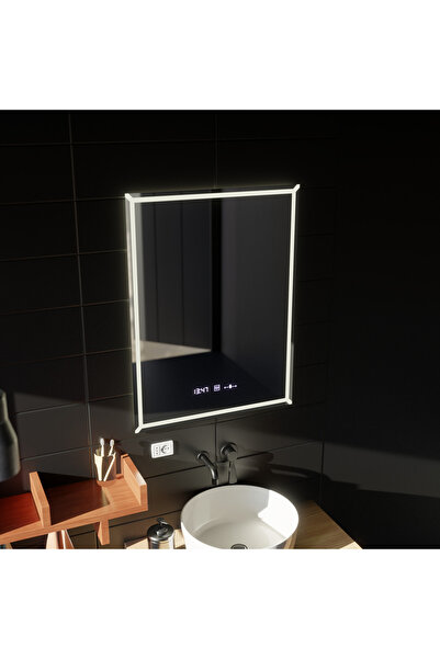 OEM Oglinda LED Rectangulara, 60x80cm, VillayTouch Marcello, Sistem Dezaburir...