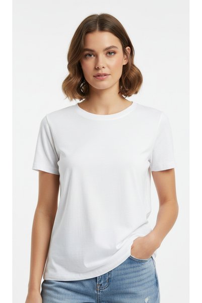 LYVEAN Crew Neck Regular Short Sleeve Tshirt