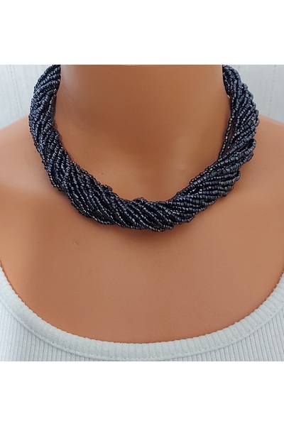 Nej Sand Bead Necklace