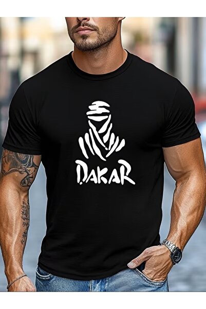 ARREVIAN Men's Dakar T-shirt, casual, streetwear, regular fit, 100% cotton
