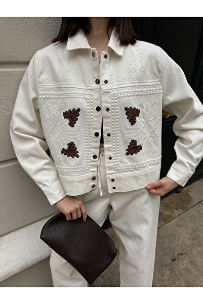 MİA NOURA ΓΥΝΑΙΚΕΙΟ ΜΠΟΥΦΑΝΤΟ ΤΖΙΝ ΜΕ ΚΕΝΤΗΜΕΝΟ ΜΠΡΟΣΤΑ