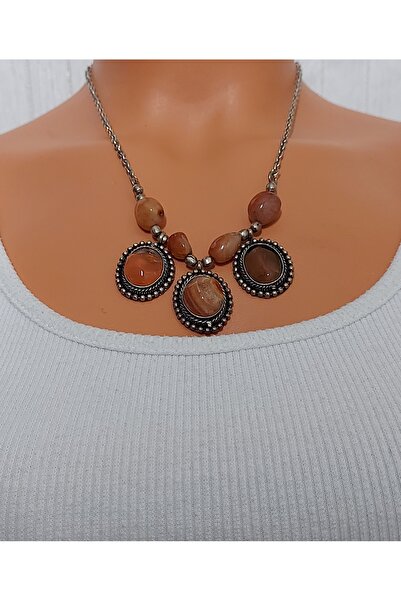 Nej Agate Stone Necklace