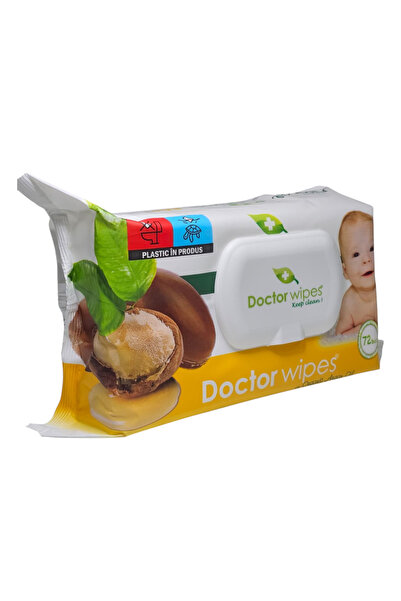 OEM Argan Oil Wet Wipes, Plastic Lid Protective Closure, 72 Pieces, Doctor Wi...