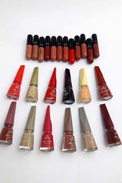 drob_beauty 24-piece mini lipstick and nail polish set