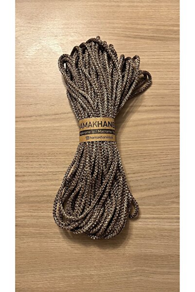 hamakhanemm 5 MM POLYESTER DOLGULU KORDON İP ( 15 Farklı renk seçeneği ) 500 ...